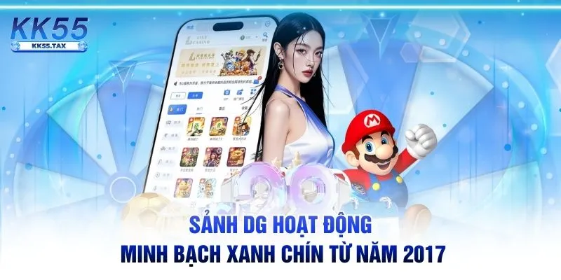 Sảnh DG hoạt động minh bạch xanh chín từ năm 2017
